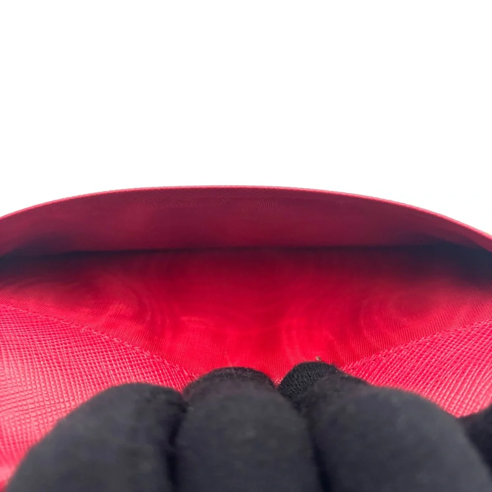 Prada Red Saffiano Leather Wallet - Picture 6 of 16